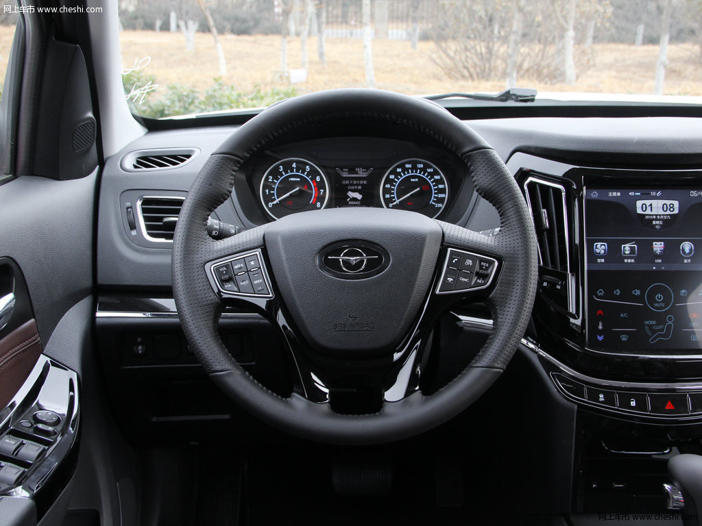 棕色海马s7 2017款 1.8t自动豪华版内饰中控图片(2/37)_网上车市