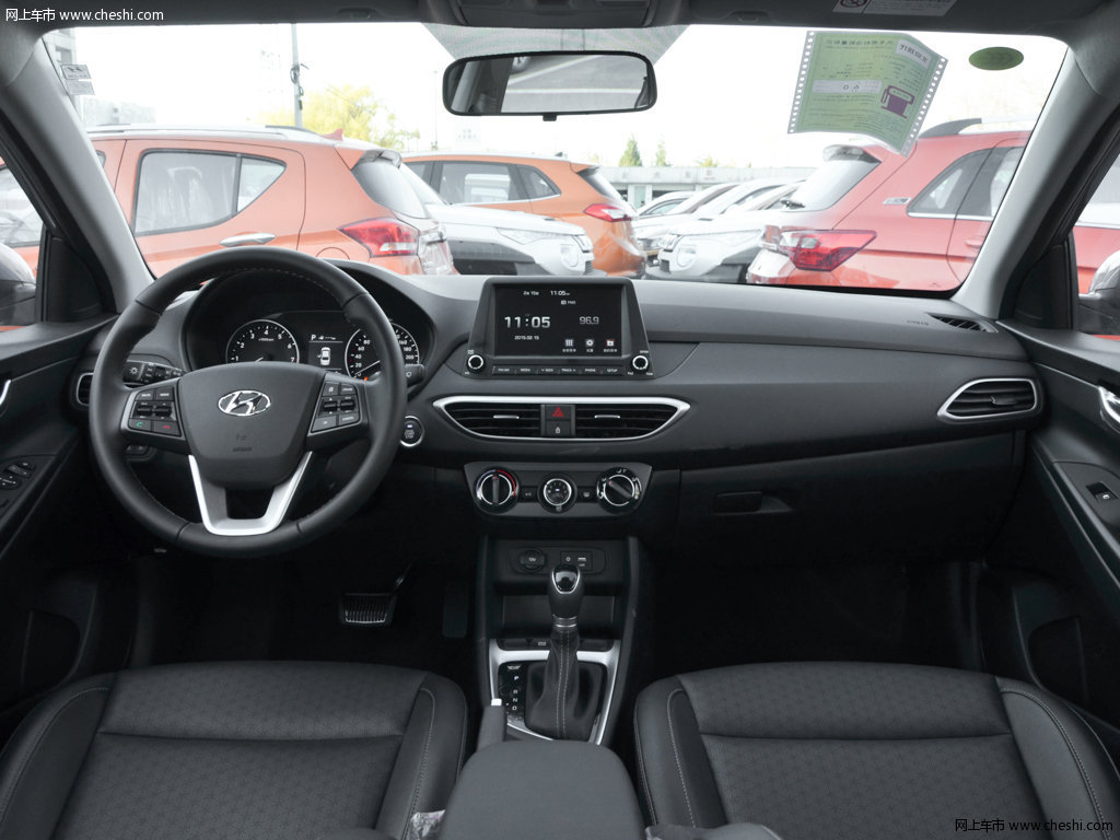 悦动2017款 1.6l自动悦心版dlx内饰中控图片(1/114)_网上车市