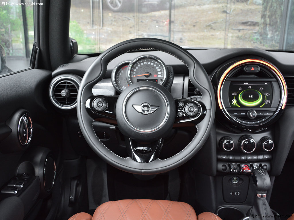 mini 2017款 1.5t cooper加勒比蓝限量版内饰中控图片(2/32)_网上车市