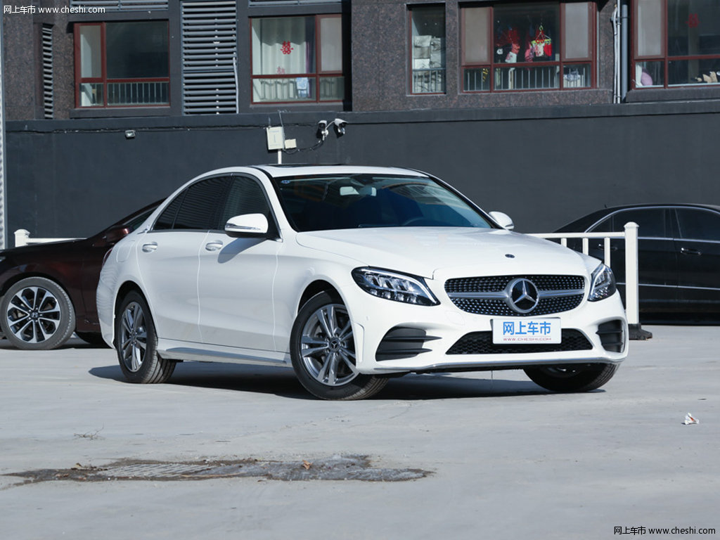 奔驰c级 2019款 c 180 l时尚型运动版外观整体图片(1/8)_网上车市