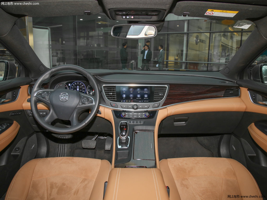 时尚棕君越内饰中控高清图片(1/54)_网上车市(大图)