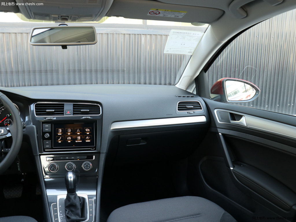 高尔夫 2019款 1.6l自动舒适型 国v内饰中控图片(10/57)_网上车市