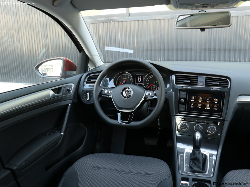 高尔夫 2019款 1.6l自动舒适型 国v内饰中控图片(9/57)_网上车市