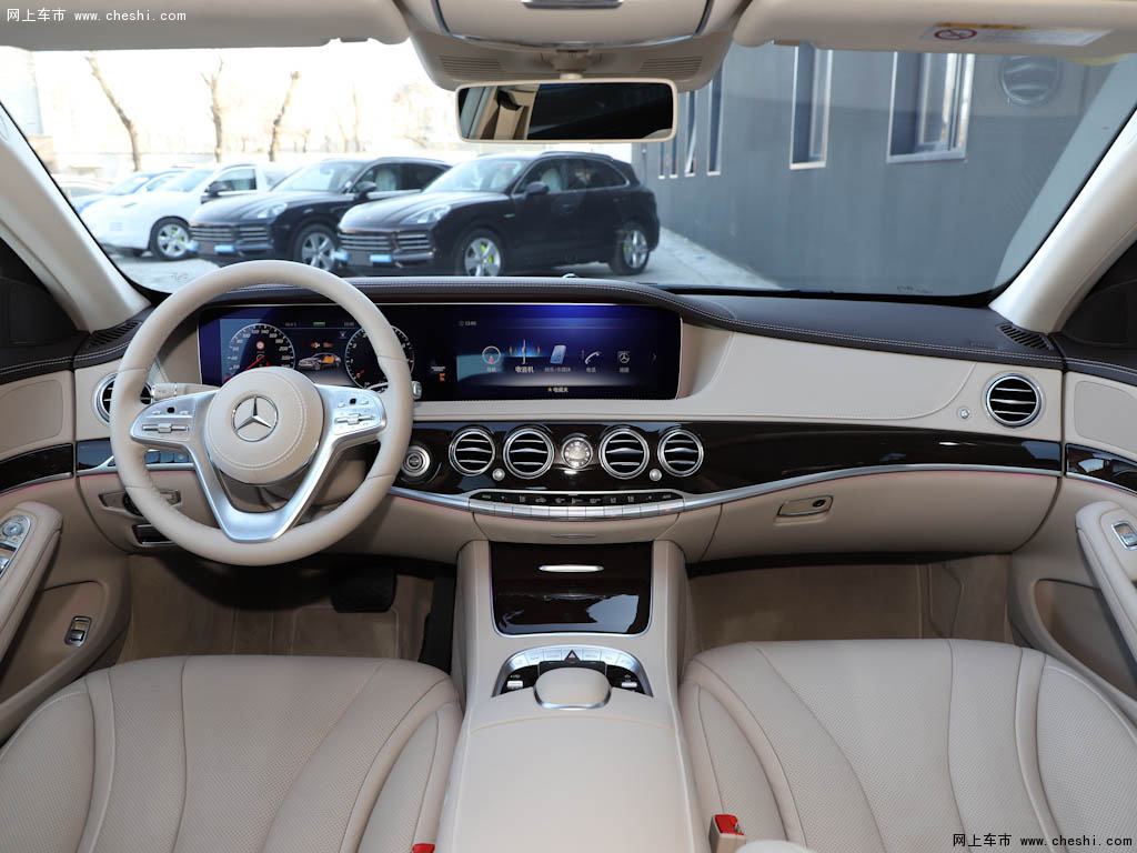 奔驰s级 2019款 s 320 l臻藏版内饰中控图片(1/51)_网上车市