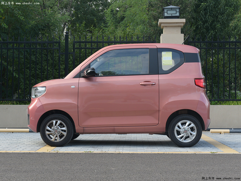 星韵粉宏光miniev 2020款 悦享款磷酸铁锂外观整体图片(8/8)_网上车市