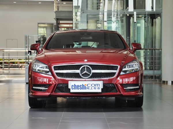 奔驰(进口)  cls350 3.5l 车头正面视角