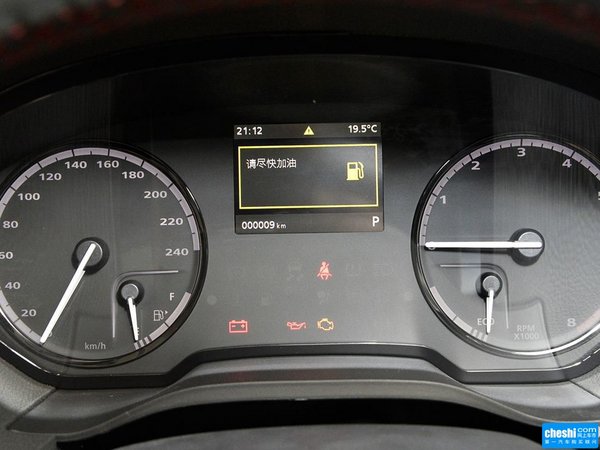 观致 两厢 1.6t 自动 方向盘后方仪表盘