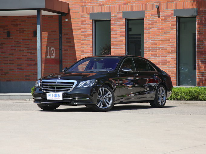 奔驰(进口)  s 450 l 左前正45度